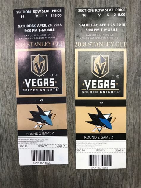 lv golden knights playoff tickets